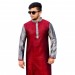 Semi Long Cotton Panjabi For Men